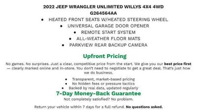 2022 Jeep Wrangler Unlimited Willys 4x4