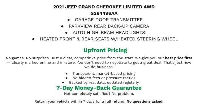 2021 Jeep Grand Cherokee L Limited