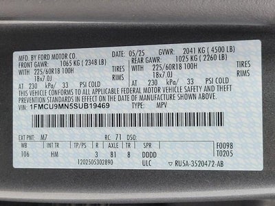 2025 Ford Escape Base