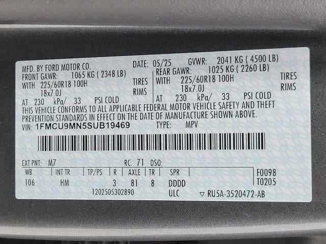 2025 Ford Escape Base