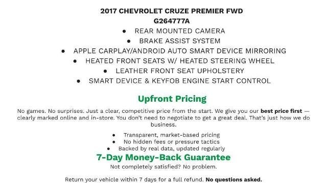 2017 Chevrolet Cruze Premier