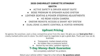 2025 Chevrolet Corvette Stingray 1LT