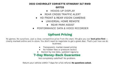 2022 Chevrolet Corvette Stingray 2LT
