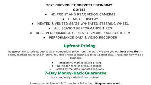 2023 Chevrolet Corvette Stingray 2LT