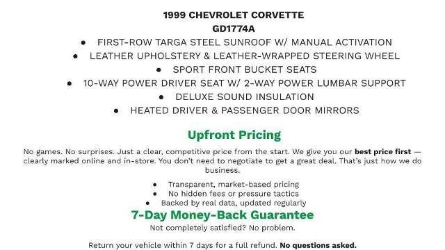 1999 Chevrolet Corvette Base