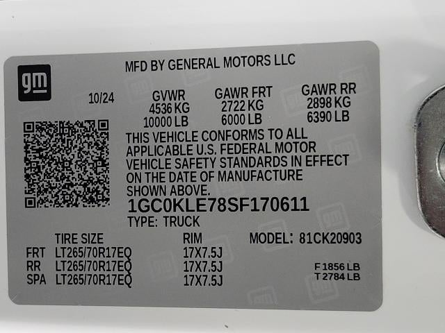 2025 Chevrolet Silverado 2500 HD WT