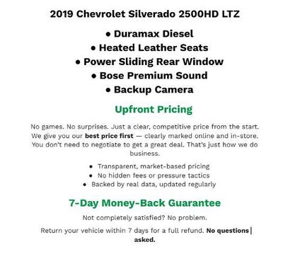 2019 Chevrolet Silverado 2500 HD LTZ