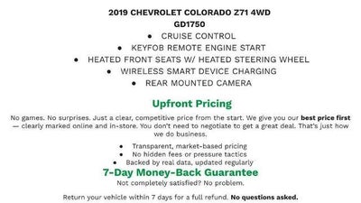 2019 Chevrolet Colorado 4WD Z71