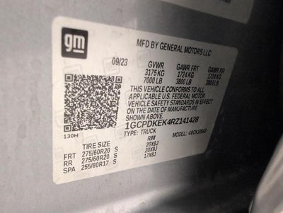 2024 Chevrolet Silverado 1500 LT (2FL)