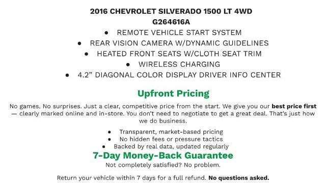 2016 Chevrolet Silverado 1500 LT