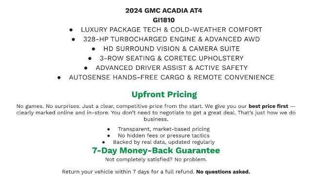 2024 GMC Acadia AT4