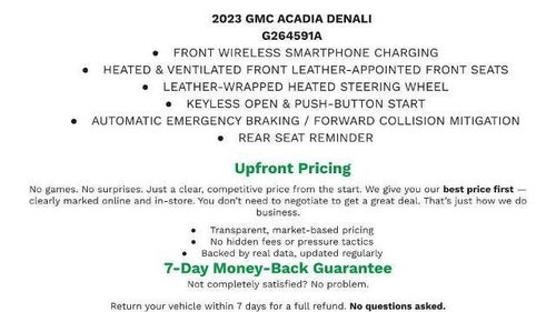 2023 GMC Acadia Denali