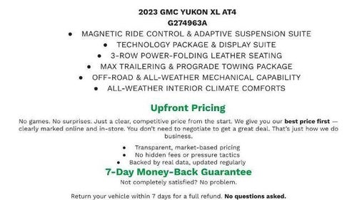 2023 GMC Yukon XL AT4