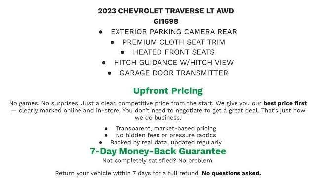 2023 Chevrolet Traverse LT Cloth