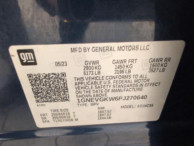 2023 Chevrolet Traverse LT Cloth