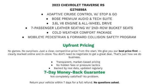 2023 Chevrolet Traverse RS