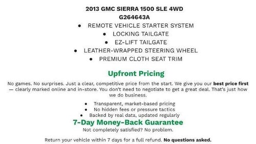 2013 GMC Sierra 1500 SLE