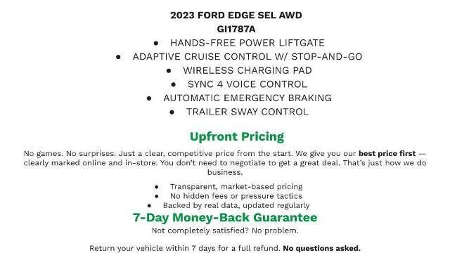 2023 Ford Edge SEL