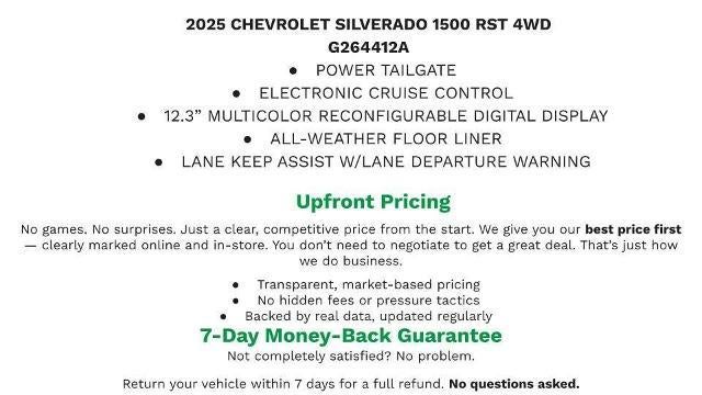2025 Chevrolet Silverado 1500 RST