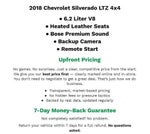 2018 Chevrolet Silverado 1500 LTZ