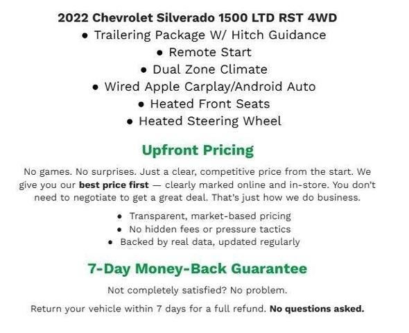 2022 Chevrolet Silverado 1500 LTD RST