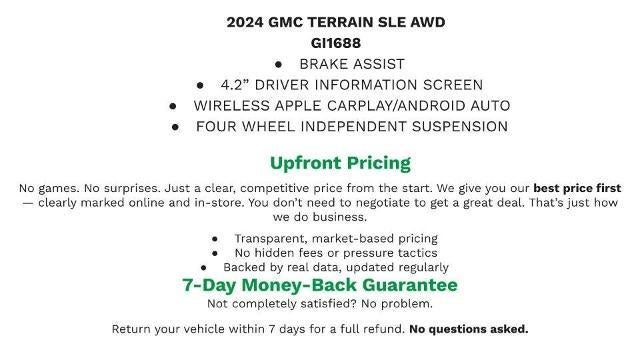 2024 GMC Terrain SLE
