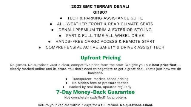 2023 GMC Terrain Denali