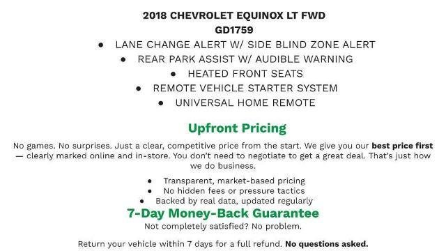 2018 Chevrolet Equinox LT