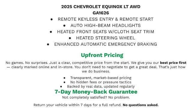 2025 Chevrolet Equinox LT
