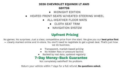 2026 Chevrolet Equinox LT