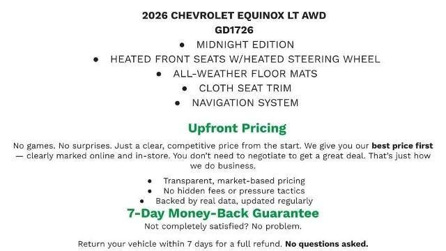 2026 Chevrolet Equinox LT