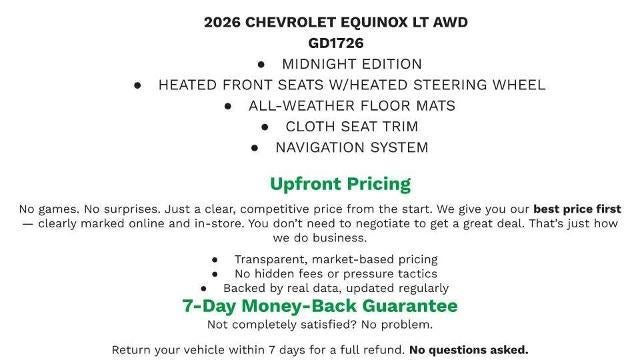 2026 Chevrolet Equinox LT