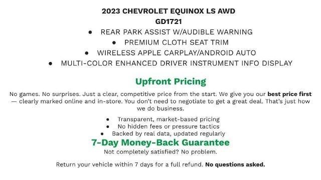 2023 Chevrolet Equinox LS