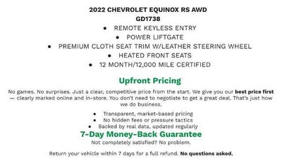 2022 Chevrolet Equinox RS