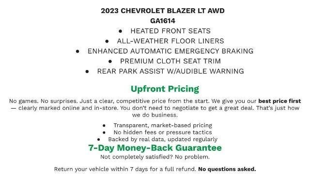 2023 Chevrolet Blazer 2LT