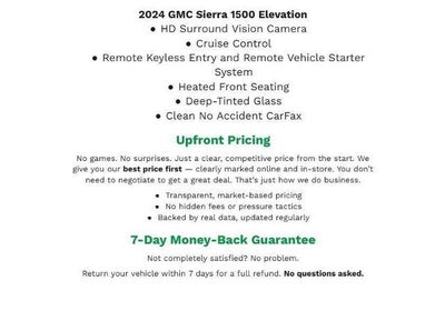 2024 GMC Sierra 1500 Elevation