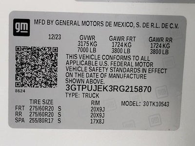 2024 GMC Sierra 1500 Elevation
