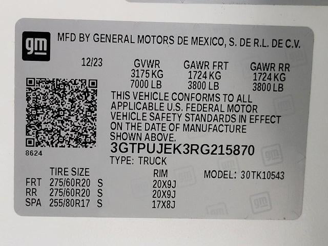 2024 GMC Sierra 1500 Elevation