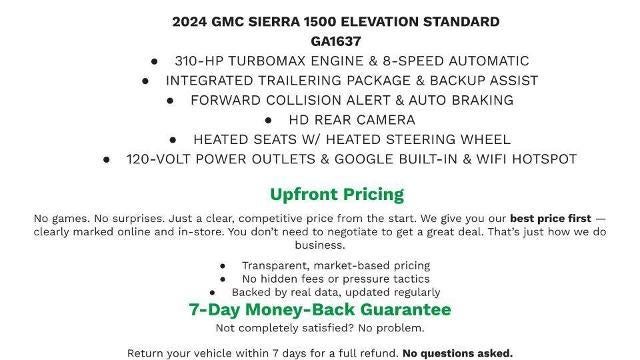 2024 GMC Sierra 1500 Elevation