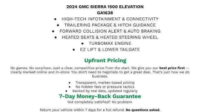 2024 GMC Sierra 1500 Elevation
