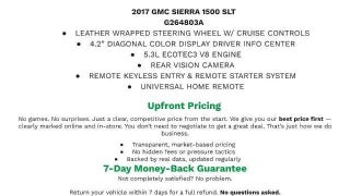 2017 GMC Sierra 1500 SLT