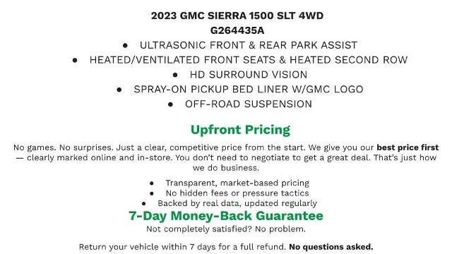 2023 GMC Sierra 1500 SLT