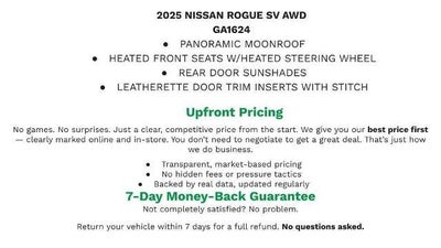 2025 Nissan Rogue SV