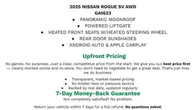 2025 Nissan Rogue SV