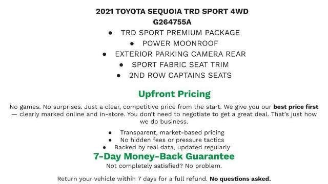 2021 Toyota Sequoia TRD Sport