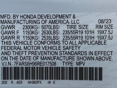 2024 Honda CR-V Hybrid Sport Touring