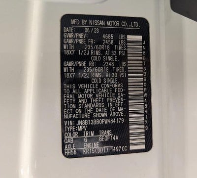 2023 Nissan Rogue SV Intelligent AWD