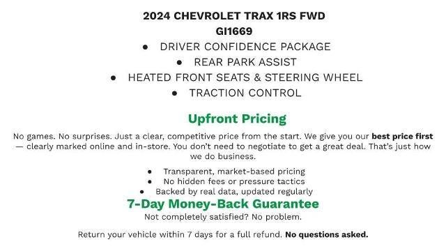 2024 Chevrolet Trax 1RS