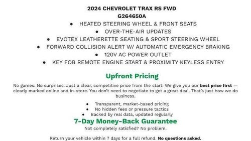 2024 Chevrolet Trax 2RS