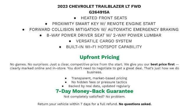 2023 Chevrolet Trailblazer LT